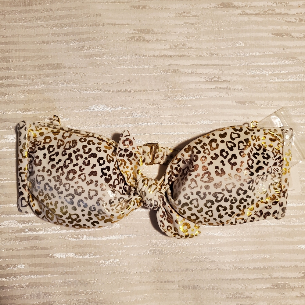 NWT Victoria's Secret Belle Bandeau Bikini Top